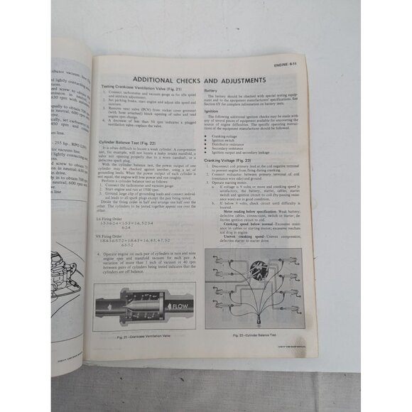Chevy Van Sport Van Service Manual Series 10-30 1971 ST 140-71 - Picture 8 of 10